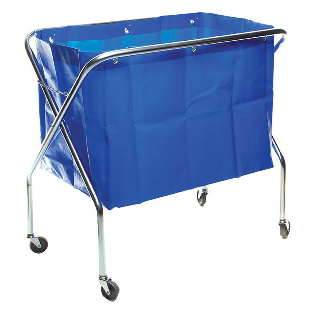 Scissor Waste Trolley Complete