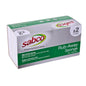 A box of Sabco Professional Rub-Away Sponges, size 2 Large, shown on a clean white background.