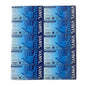 Eight boxes of Sanflex Blue Vinyl Gloves arranged in a 2x4 grid on a plain white background.