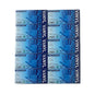 Six packs of Sanjflex blue vinyl gloves arranged in a 2x3 grid on a plain white background.