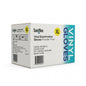Saniflex XL Vinyl Examination Gloves Powder Free box, color clear, quantity 10 boxes x 100 gloves, shown on a white background.