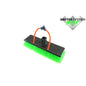 Shifter Exterior MAX 308 with built-in rinse bar 12 inches Green