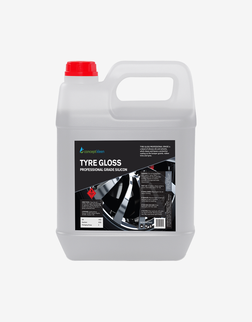 Concept Kleen Tyre Gloss – Professional Grade Silicon