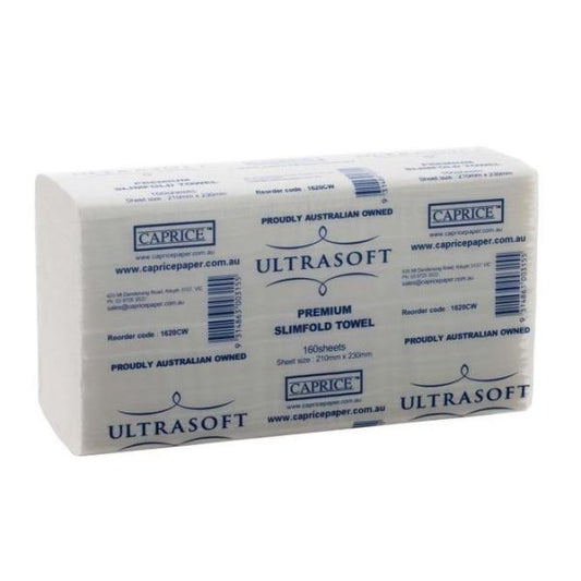 Caprice Ultrasoft Slimfold Interleaved Towel
