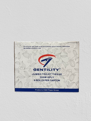 Gentility Jumbo Toilet Rolls 2ply
