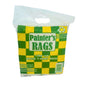 Pure White T-Shirt Rags Bag with Handle