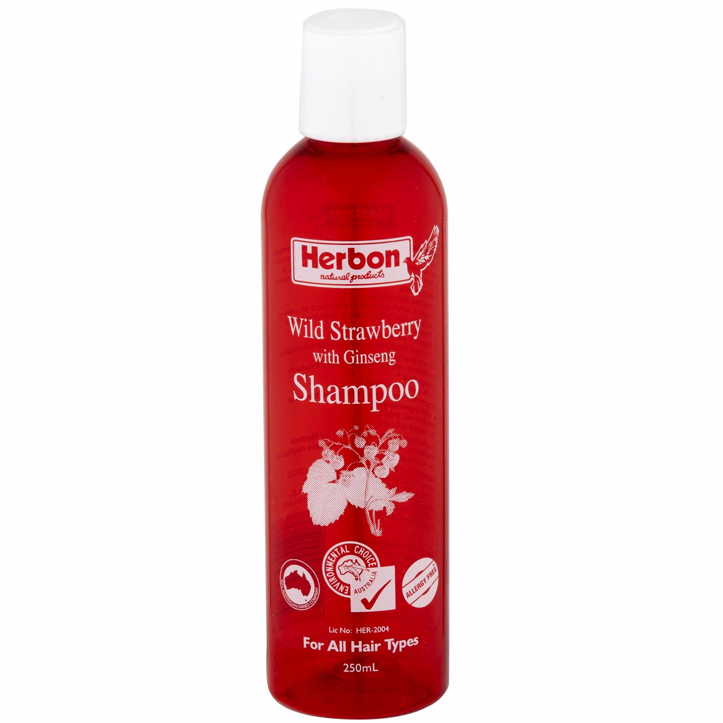 Herbon Wild Strawberry Shampoo 250ml & 5Lt